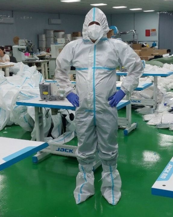 Quần áo bảo hộ chống hoá chất chuyên dụng cho phun sơn và môi trường hoá chất