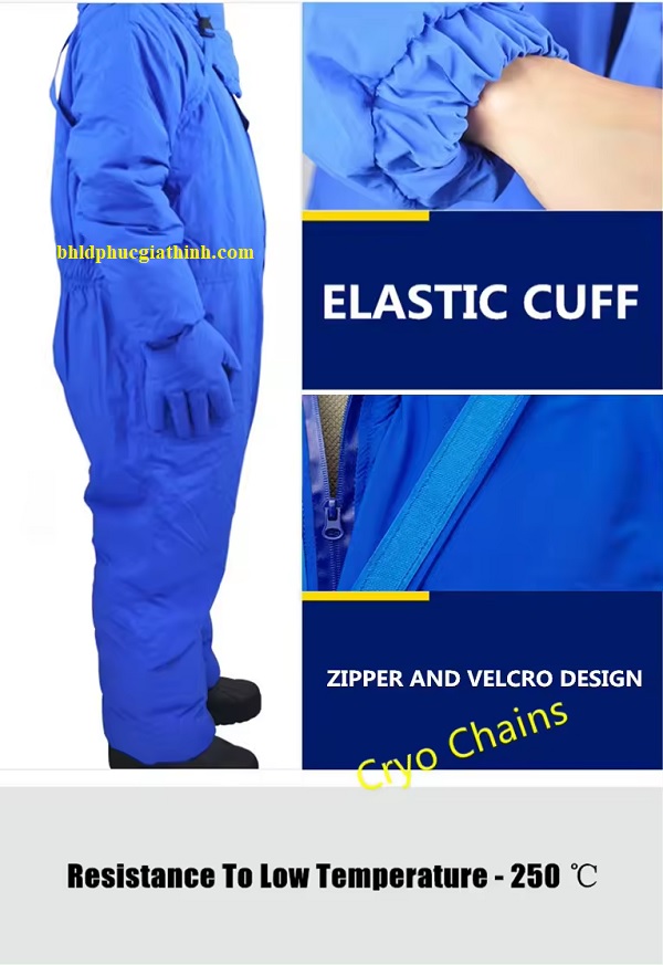 Quần áo Composite chịu nhiệt độ lạnh khí Nitơ chịu được nhiệt độ - 260 độ C