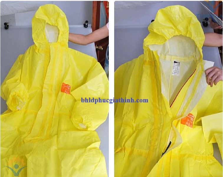 Quần áo vải laminate không dệt đa lớp chống hoá chất Ansell Alphatec 3000