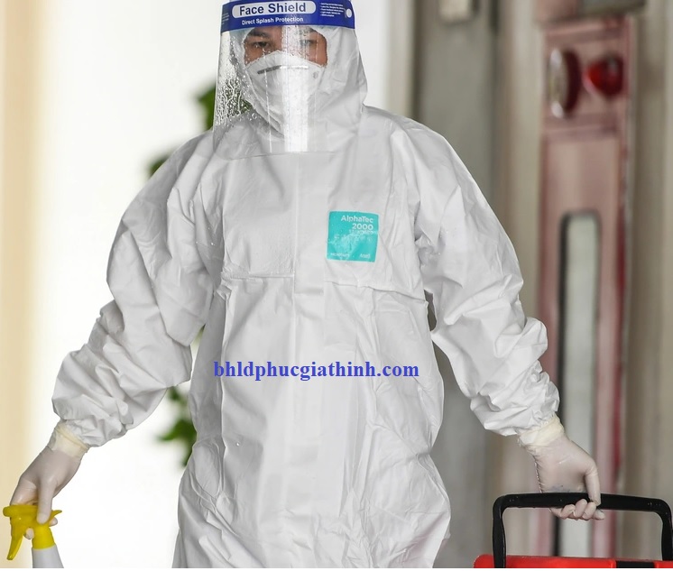 Quần áo chống hoá chất chuyên dụng Ansell Alphatec 2000