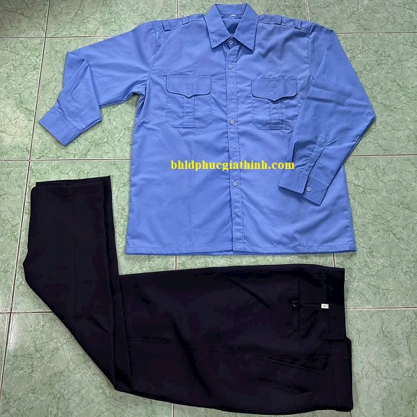 Quần áo đồng phục bảo vệ áo dài tay