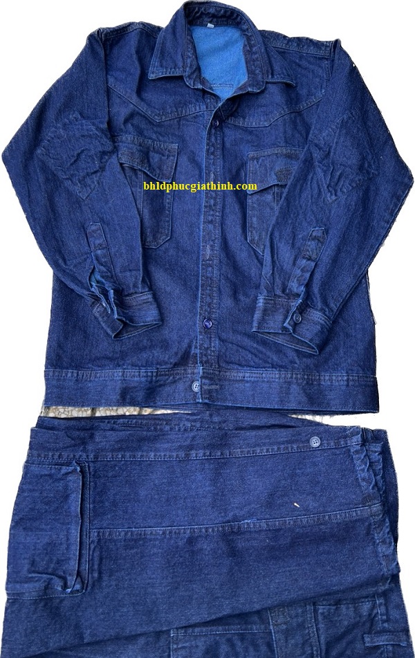 Quần áo bảo hộ Jean cho thợ hàn - thợ điện