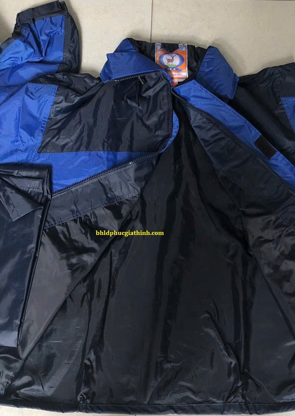 Quần áo mưa bảo hộ 2 lớp Haledako cao cấp
