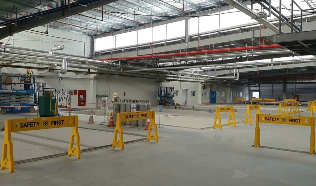 Rào chắn bảo vệ di động nhựa HDPE L1.510 x W420 x H900mm nhập khẩu Hàn Quốc chính hãng