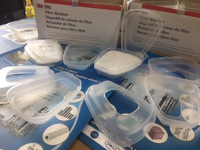 Tấm lọc bụi 3M 5N11 chính hãng dùng cho mặt nạ hai Phin lọc