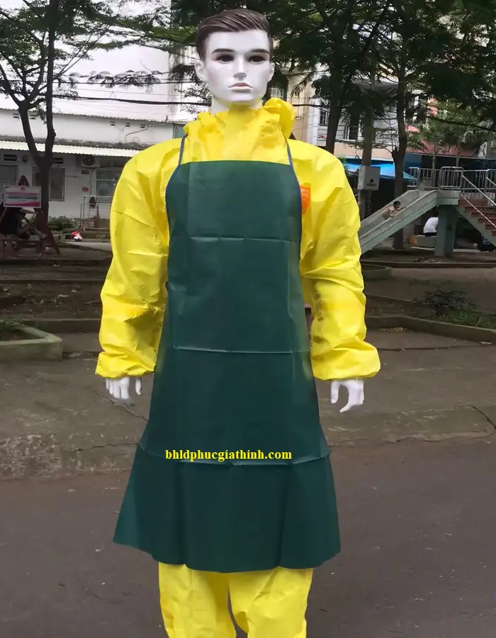 Tạp dề chống hoá chất nhiều lớp cao cấp Ansell Alphatec 4000 Model 212 chống được hơn 200 Model 212