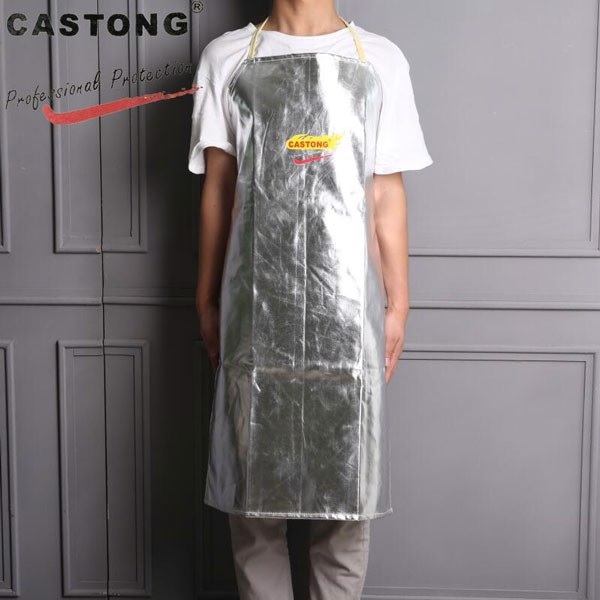 Tạp dề tráng nhôm chịu nhiệt 500 độ Castong MYBR-09060 2 lớp