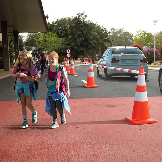 Thanh nối cọc tiêu giao thông GT-200-1 dài 2m nhựa PE