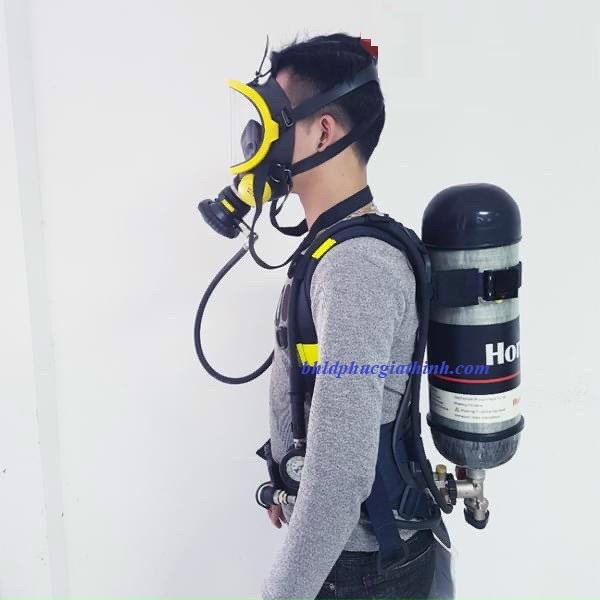 Thiết bị thở không khí áp suất dương cá nhân SCBA T8000 thương hiệu Honeywell bảo hành 12 tháng