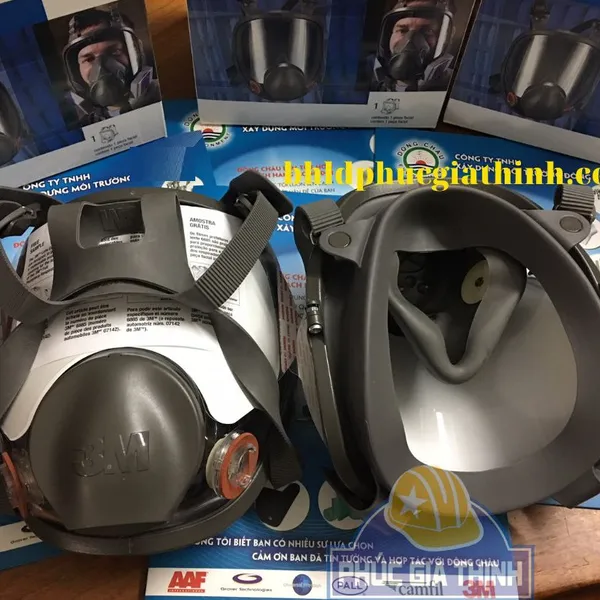 Mặt nạ phòng độc nguyên mặt 3M 6800 chính hãng