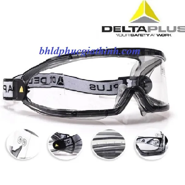 KÍNH CHỐNG HOÁ CHẤT DELTA PLUS GALERAS CLEAR