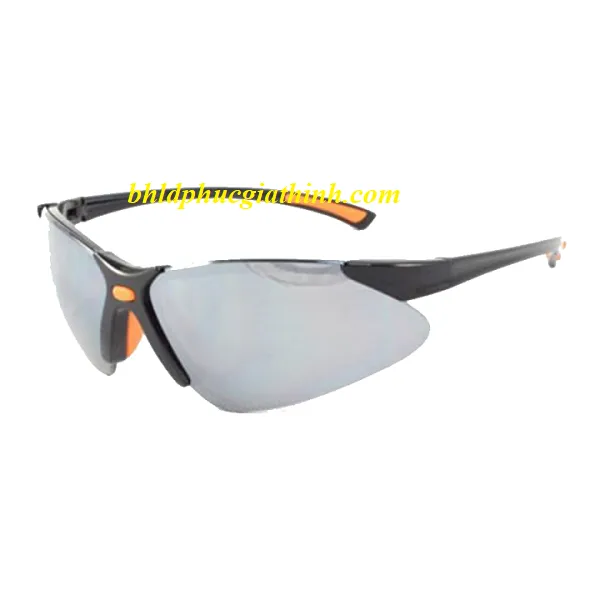 KÍNH BẢO HỘ EVEREST EV304 ĐEN TRONG TRÁNG SILVER