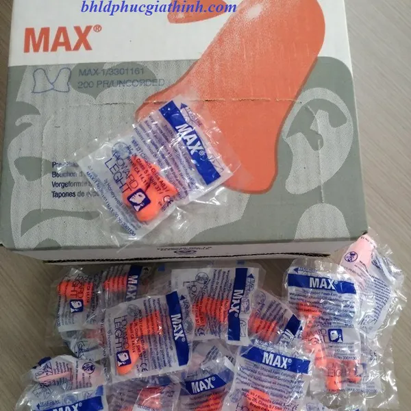 NÚT TAI CHỐNG ỒN BỘT XỐP PU HONEYWELL MAX 1 DÙNG MỘT LẦN