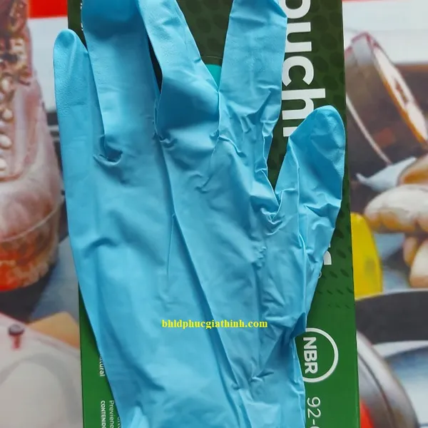 Găng tay công nghiệp Nitrile chống hoá chất Ansell TouchNTuff 92-670