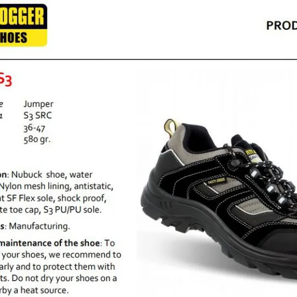 GIÀY BẢO HỘ JOGGER JUMPER S3
