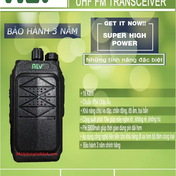 Máy bộ đàm ALV AL - 1247 chính hãng