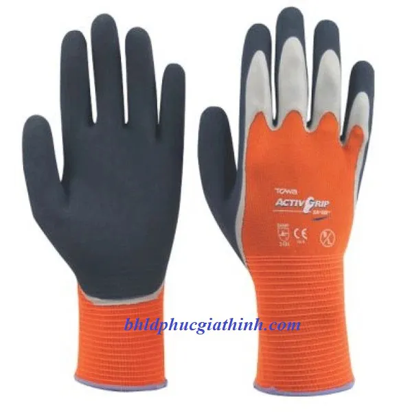 GĂNG TAY CHỐNG DẦU CHUYÊN DỤNG TOWA ACTIVGRIP XA-325 NHẬT BẢN
