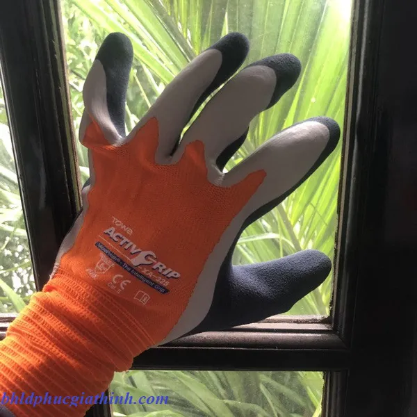 GĂNG TAY CHỐNG DẦU CHUYÊN DỤNG TOWA ACTIVGRIP XA-325 NHẬT BẢN