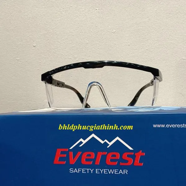 KÍNH BẢO HỘ EVEREST EV105B TRẮNG - ĐEN