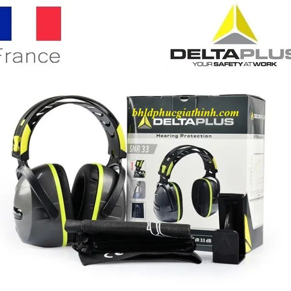 CHỤP TAI CHỐNG ỒN DELTA PLUS INTERLAGOS GIẢM ỒN 33DB