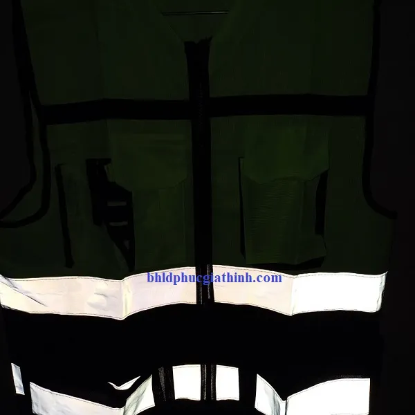 Áo bảo hộ ghi lê phản quang cao cấp dành cho kỹ sư