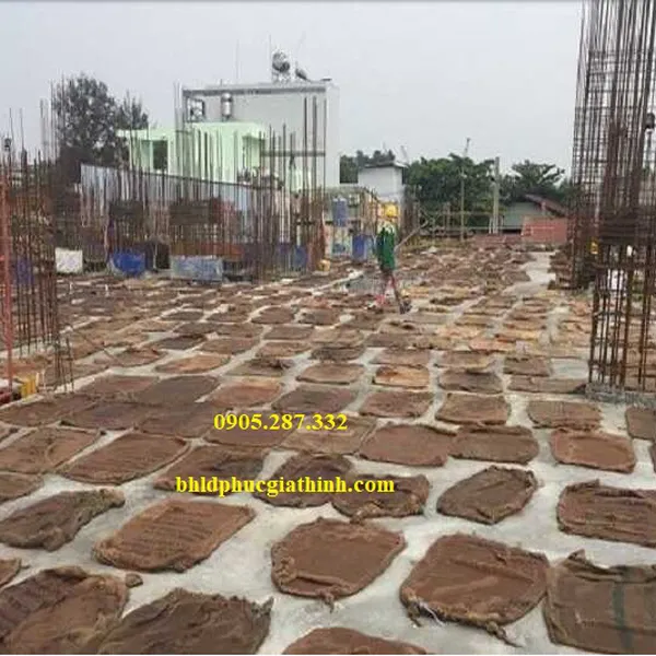 Bao bố bảo dưỡng bê tông công trình