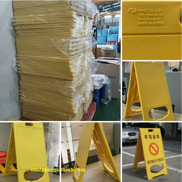 Bảng cảnh báo chữ A cỡ đại kích thước W520 x H970mm