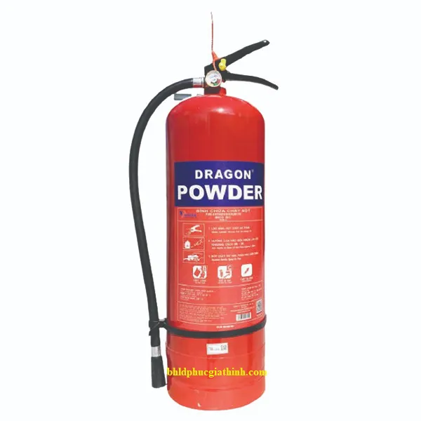 Bình chữa cháy Dragon MFZ4 bột BC 4kg có tem kiểm định