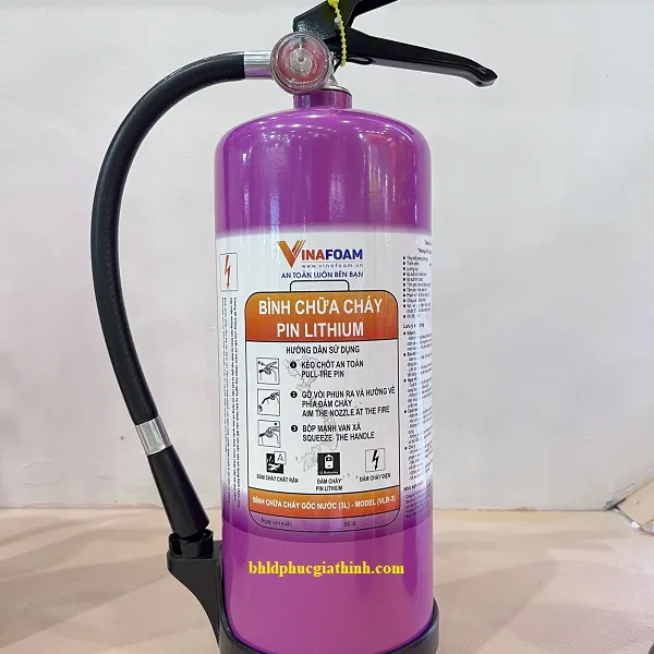 Bình chữa cháy Orion 3L chuyên dụng cho đám cháy Pin Lithium