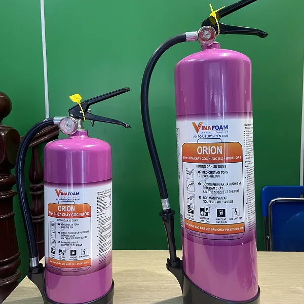 Bình chữa cháy Orion 3L chuyên dụng cho đám cháy Pin Lithium