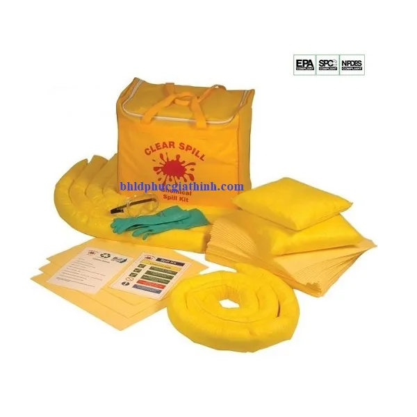Bộ ứng cứu xử lý chống tràn hoá chất 60L (Spill Kit)