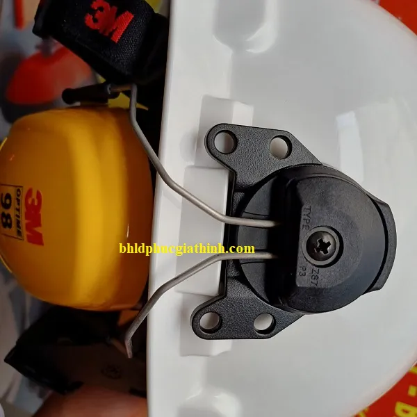 Chụp tai giảm ồn gắn nón bảo hộ 3M H9P3E chính hãng