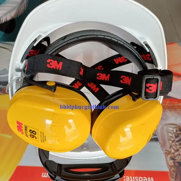 Chụp tai giảm ồn gắn nón bảo hộ 3M H9P3E chính hãng