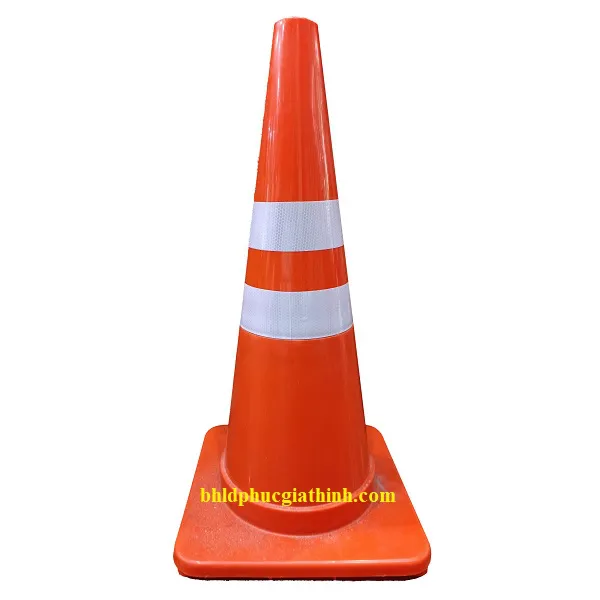 Cọc tiêu giao thông hai đường phản quang nhựa HDPE cứng GT.70A cao 70cm