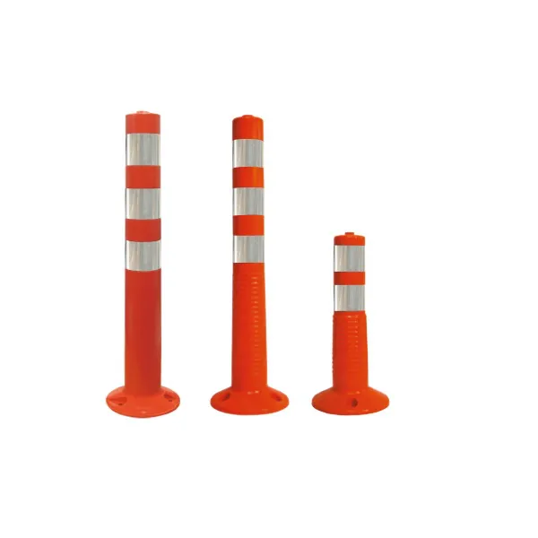 Cọc tiêu giao thông hình trụ cao 75cm (ø250 x ø80 x H750 mm) bằng nhựa dẻo