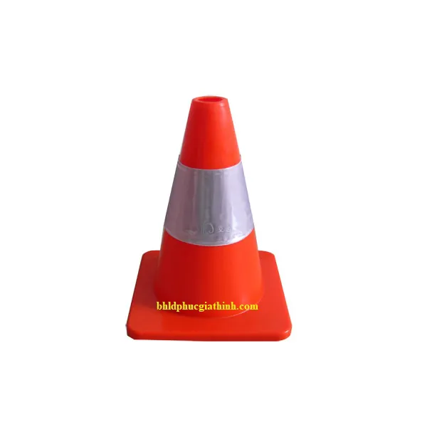 Cọc tiêu giao thông nhựa HDPE dẻo cao 30cm GT.30D có phản quang
