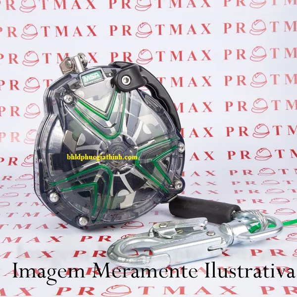 Cuộn dây cáp thép hãm tự động 6m MSA V-TEC 63306-00AEU chính hãng