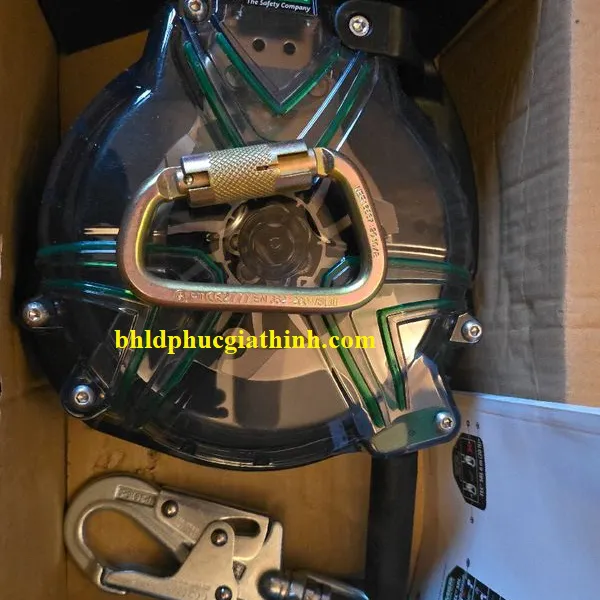 Cuộn dây cáp thép hãm tự động 15m MSA V-TEC 63315-00AEU chính hãng