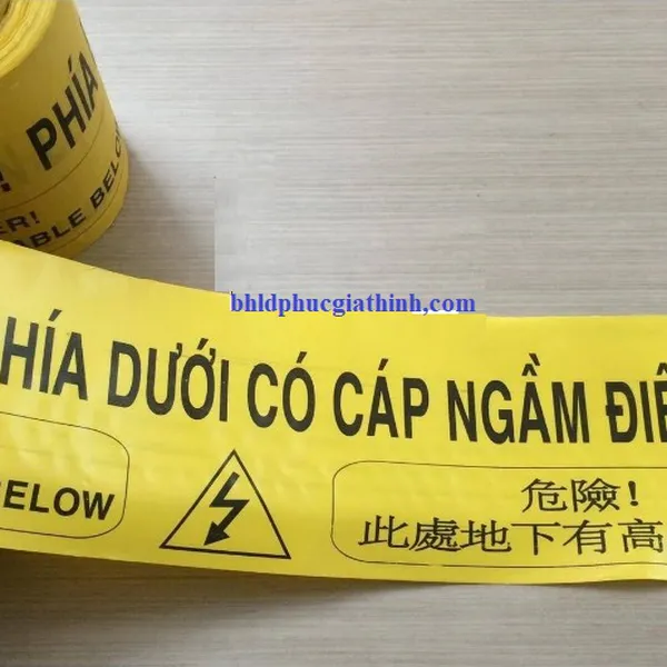 Cuộn cảnh báo cáp ngầm điện lực dài 100m