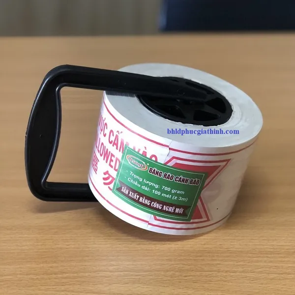 Cuộn rào công trình lõi nhựa có tay cầm