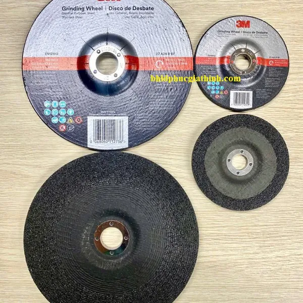 Đá mài đa dụng 3M Depressed Center Wheel 24 T27 180mm x 6.3mm x 22.23mm chính hãng