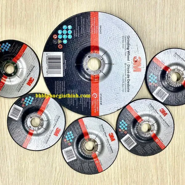 Đá mài đa dụng 3M Depressed Center Wheel 24 T27 180mm x 6.3mm x 22.23mm chính hãng