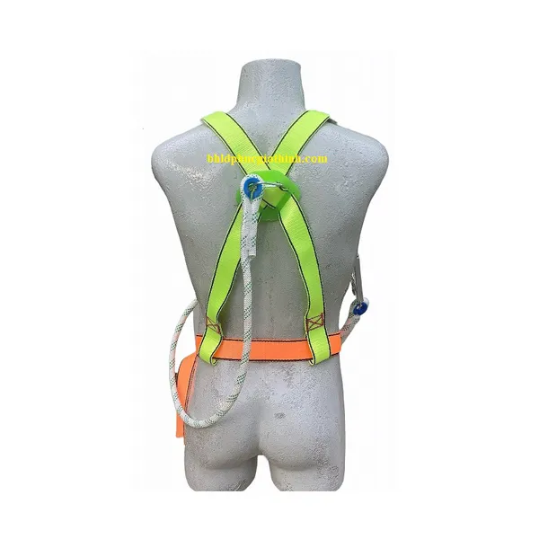 Dây an toàn bán thân 1 móc sắt có đệm vai