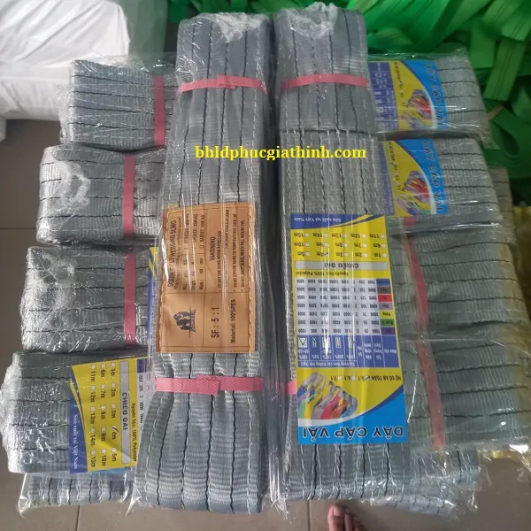 Dây cáp vải 4 tấn bản rộng 100mm Gorilla chất liệu Polyester cường lực