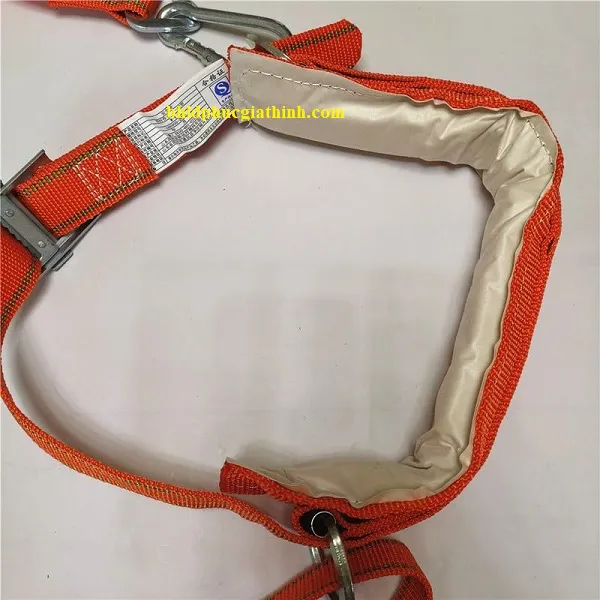 Dây an toàn ngang hông màu cam 1 móc chịu tải trọng 200kg cho thợ điện