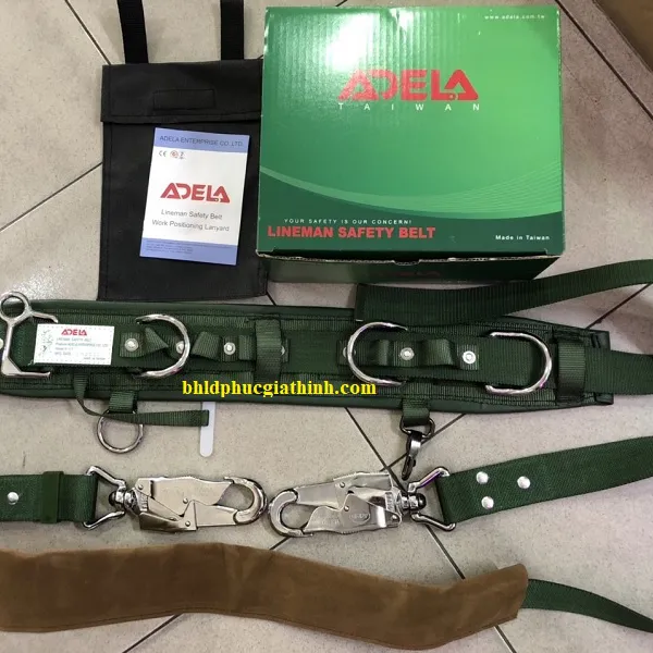 Dây đai an toàn nịt bụng có đệm lưng 2 móc nhỏ Adela H117