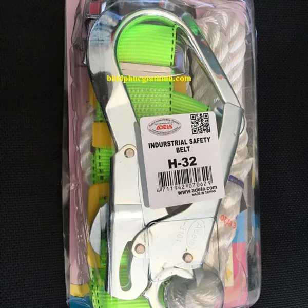 Dây đai an toàn nịt bụng 1 móc thép Adela H-32 chính hãng