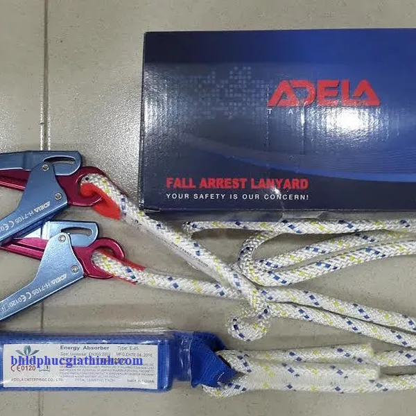 Dây an toàn toàn thân Adela H4501 kết hợp dây treo giảm sóc 2 móc nhôm EW71052