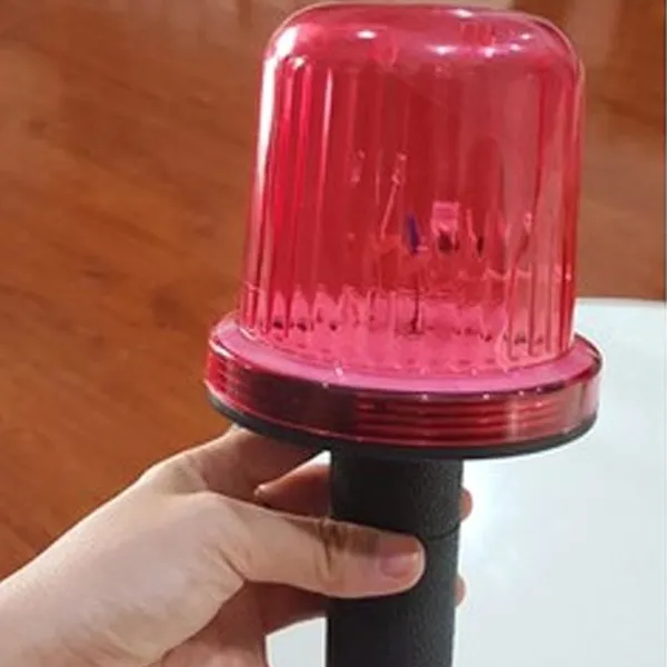 Đèn cảnh báo cầm tay dùng PIN