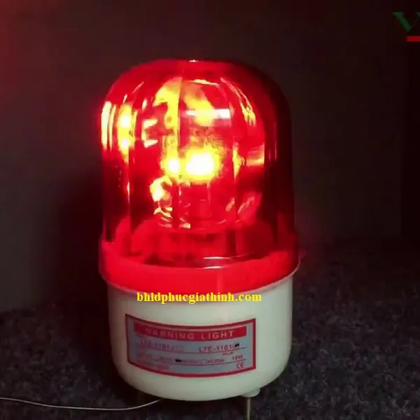 Đèn xoay cảnh báo dùng điện 220V không còi hú LTE-1101